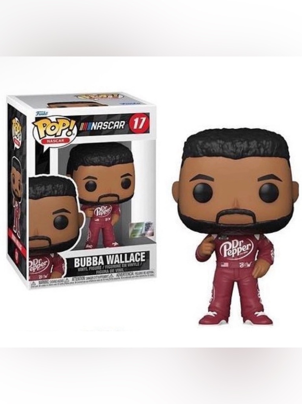 Funko Pop! NASCAR #17 Bubba Wallace Dr. Pepper